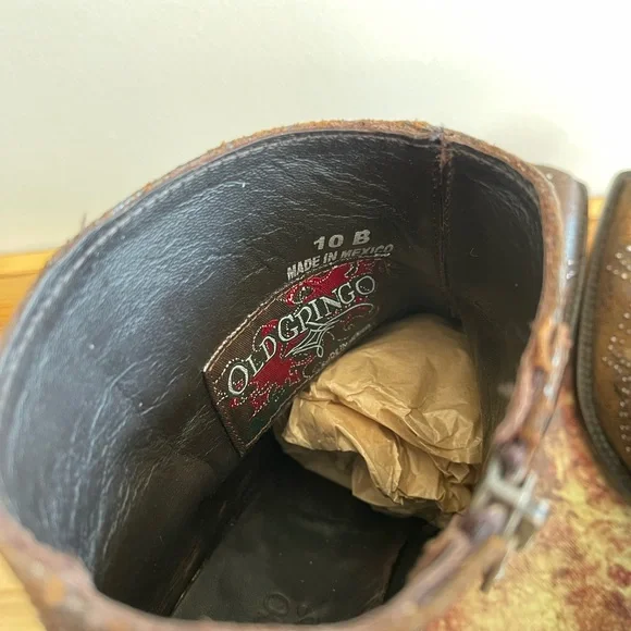 Old Gringo Roxy Rust Ankle Boots - Picture 8 of 12
